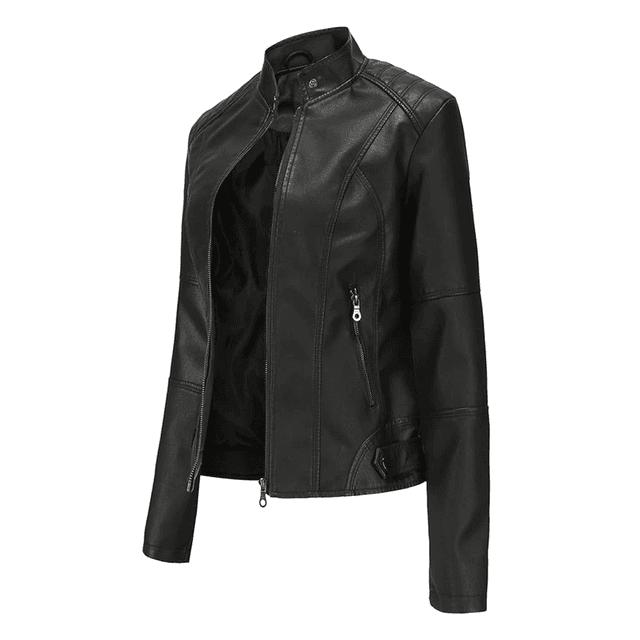 Belleva Faux Leather Jacket